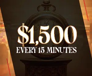 $1,500 Every 15 Minutes